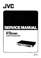 JVC P-3030-Service-Manual